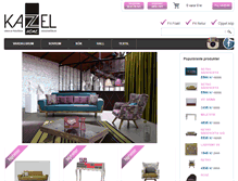 Tablet Screenshot of kazzelhome.com